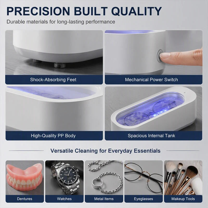 🔥50% OFF Today Only - Multifunctional Ultrasonic Cleaner