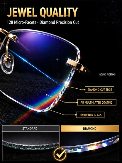 👓 Auto-Adjusting Focus: See clearly near and far without swapping glasses.