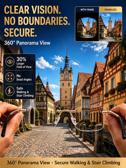 👓 Auto-Adjusting Focus: See clearly near and far without swapping glasses.