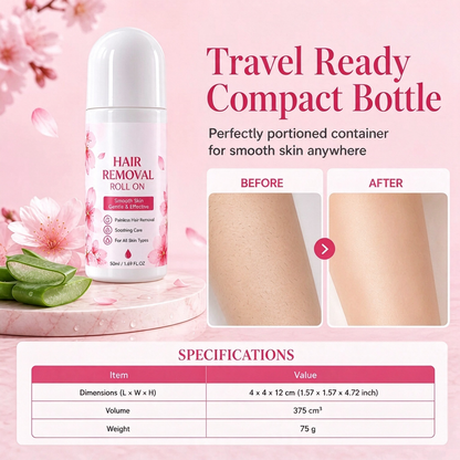 Gentle Smooth Roll-On Body Hair Removal