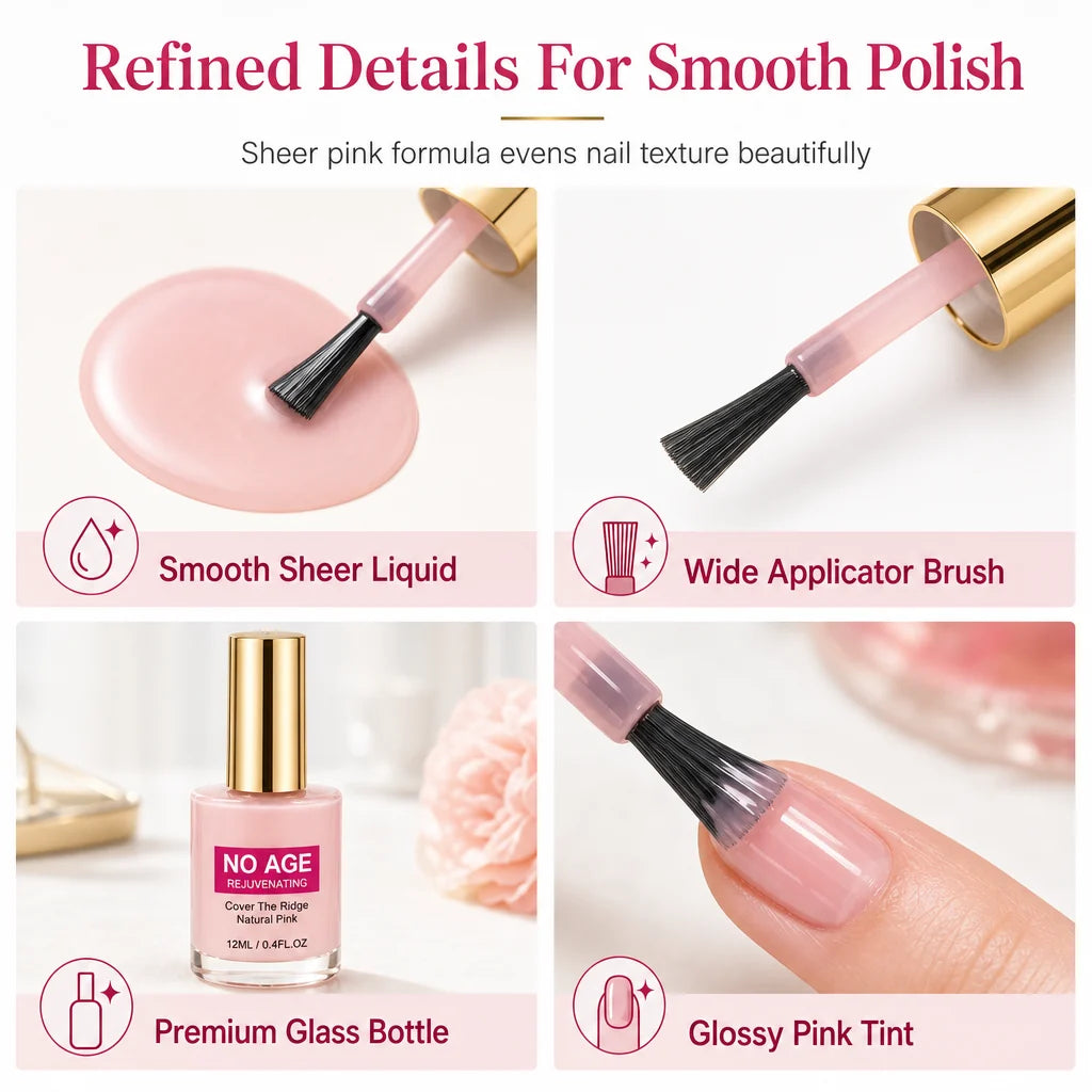 🎉Buy 1 Get 1 Free - Instantly Smooths Away Nail Ridges! Natural Nail-Smoothing Treatment