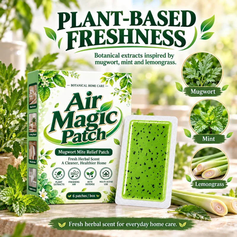 ✨Ditch Mite Sprays! Mugwort Anti-Dust Mite Patches for Itch-Free Sleep