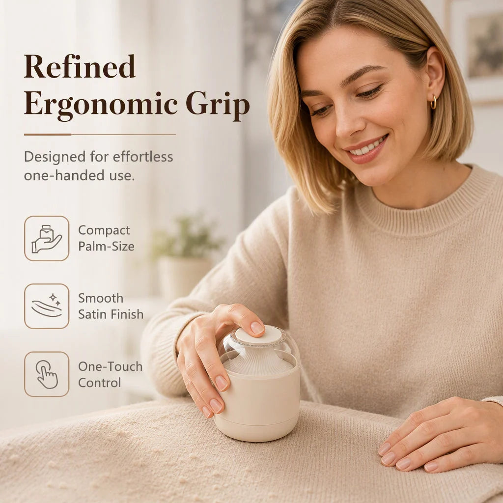 Compartmentalized Magnetic Suction Lint Remover
