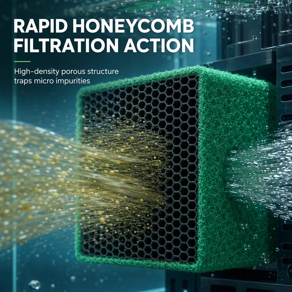 Activated Carbon Filter Cube for Aquarium Water Purification