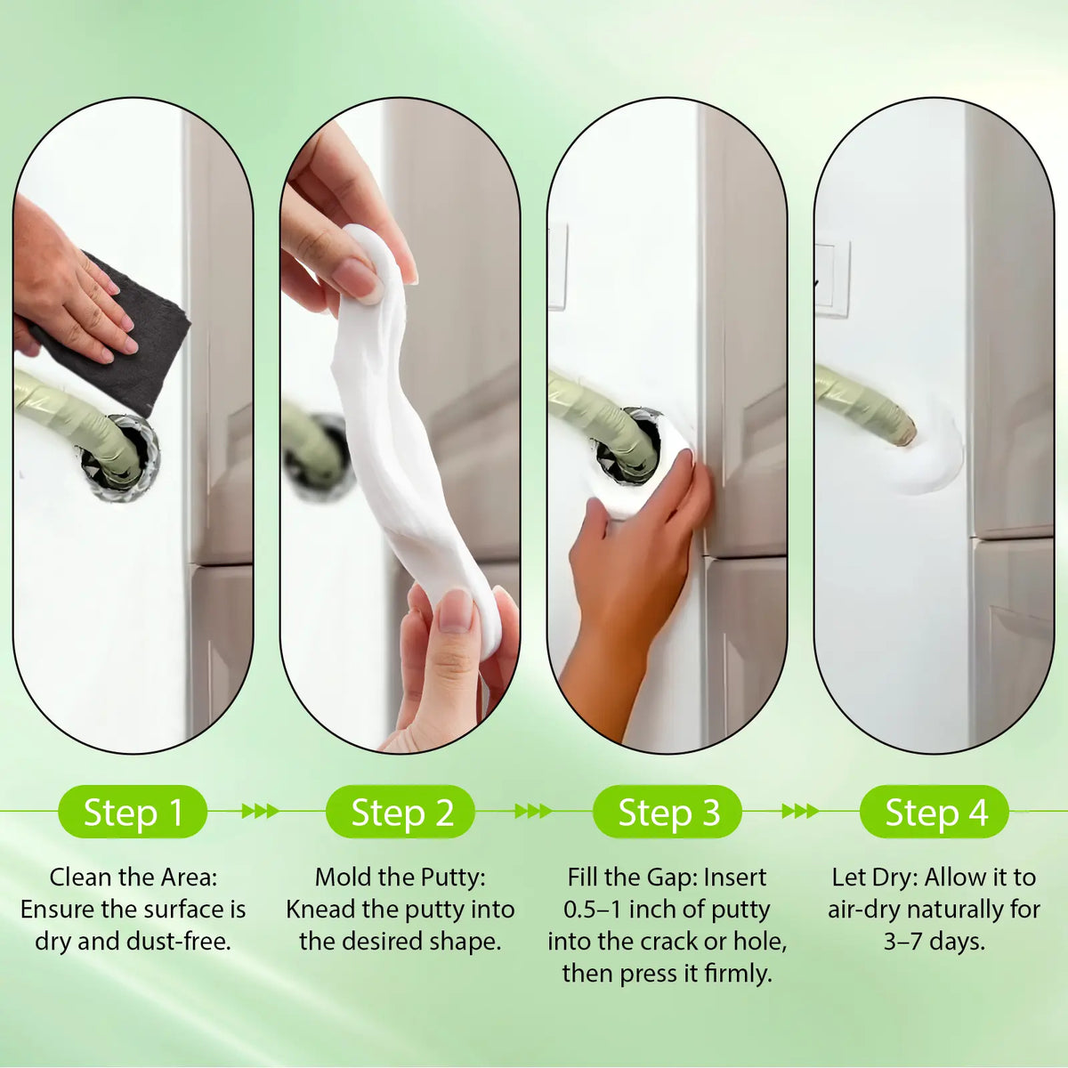 ⏰⏳ Limited-Time Buy 1 Get 1 Free! 🔥10Pcs Professional Sealant Clay - Anti-Insect Wall Hole Filler Mud🧱