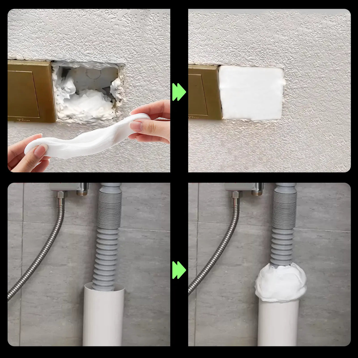 ⏰⏳ Limited-Time Buy 1 Get 1 Free! 🔥10Pcs Professional Sealant Clay - Anti-Insect Wall Hole Filler Mud🧱