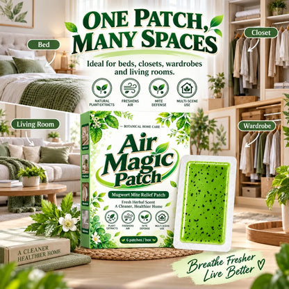 ✨Ditch Mite Sprays! Mugwort Anti-Dust Mite Patches for Itch-Free Sleep