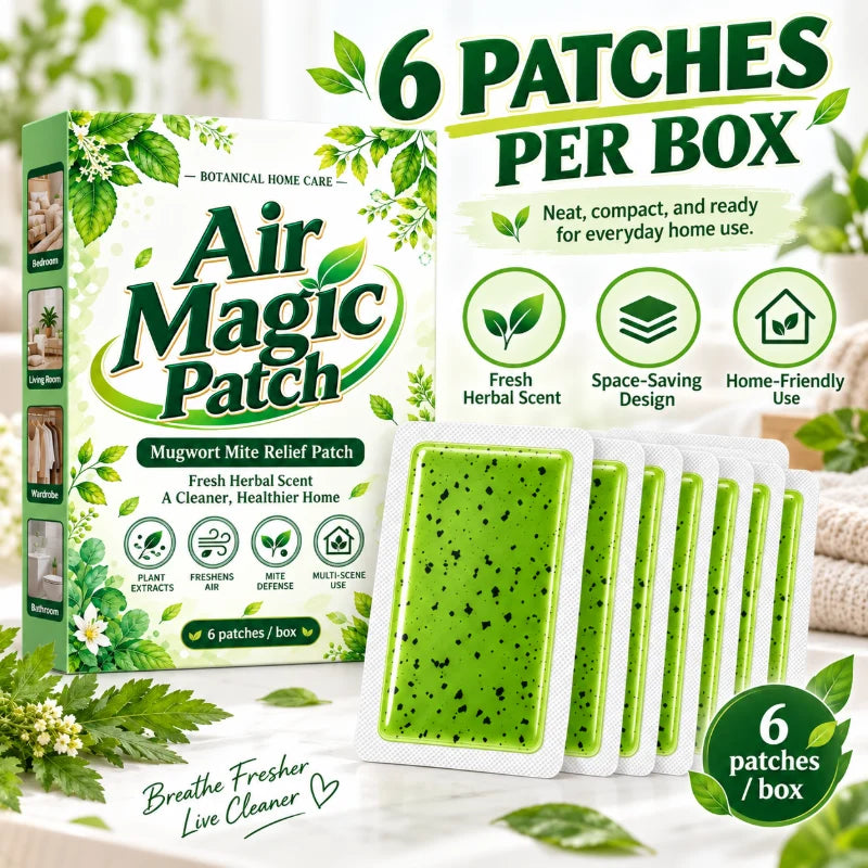 ✨Ditch Mite Sprays! Mugwort Anti-Dust Mite Patches for Itch-Free Sleep