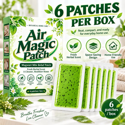 ✨Ditch Mite Sprays! Mugwort Anti-Dust Mite Patches for Itch-Free Sleep
