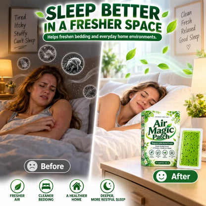 ✨Ditch Mite Sprays! Mugwort Anti-Dust Mite Patches for Itch-Free Sleep