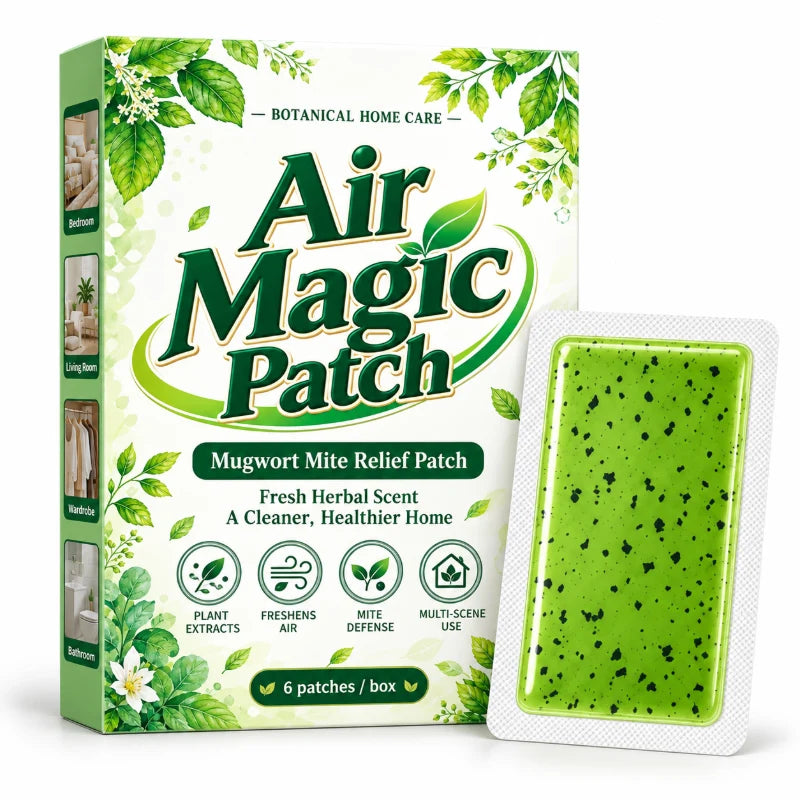 ✨Ditch Mite Sprays! Mugwort Anti-Dust Mite Patches for Itch-Free Sleep