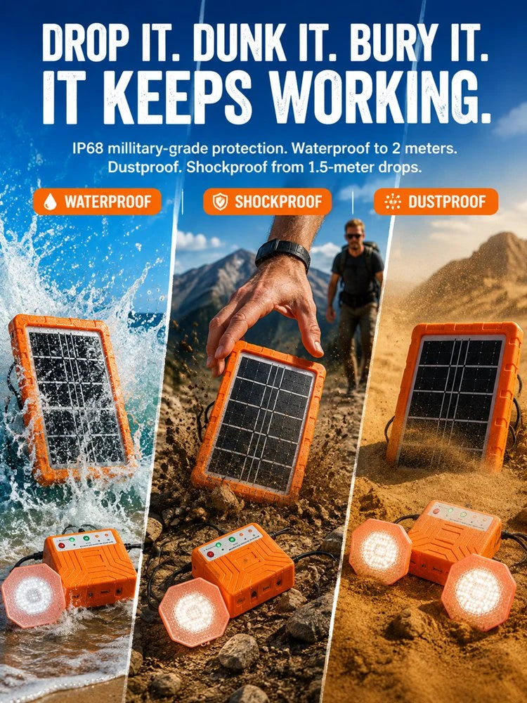 Household solar power generation kit