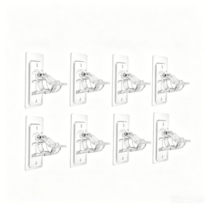 🔥heavy-duty Self-adhesive Rod Support Brackets