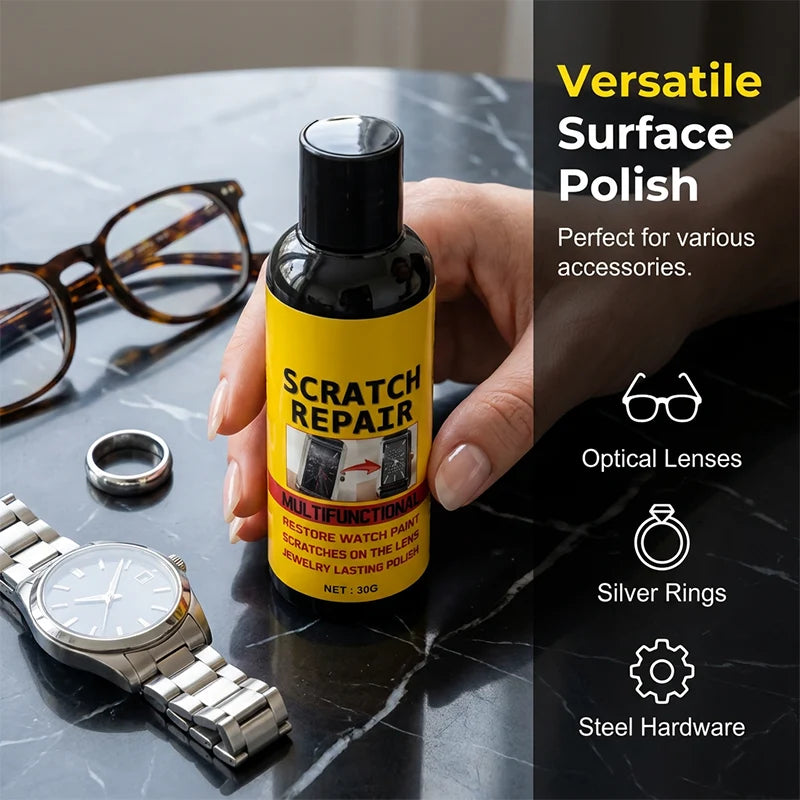 🚗🛡️ Limited-Time Offer Buy 2 Get 1 Free – Multipurpose Glass Scratch Repair Paste