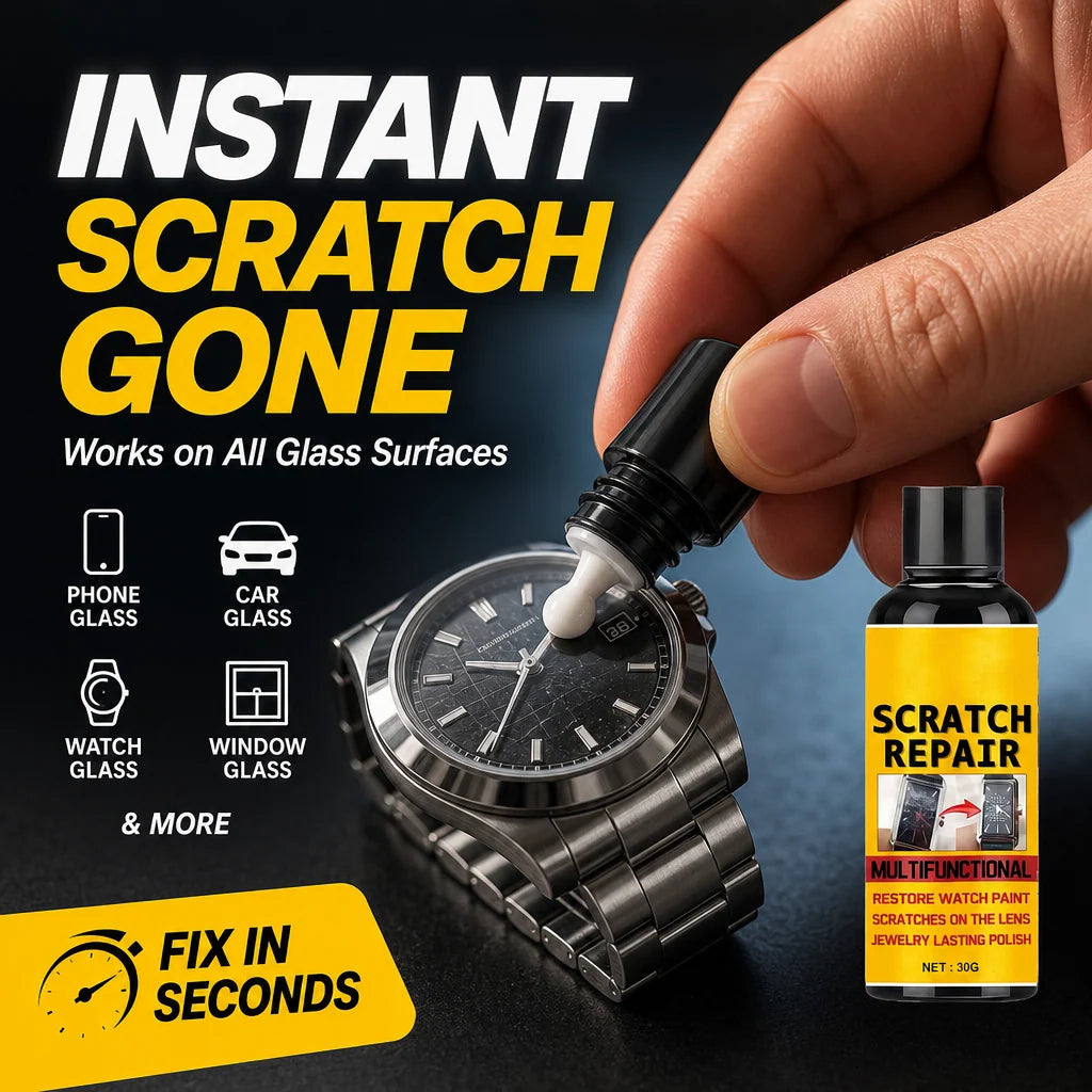 🚗🛡️ Limited-Time Offer Buy 2 Get 1 Free – Multipurpose Glass Scratch Repair Paste
