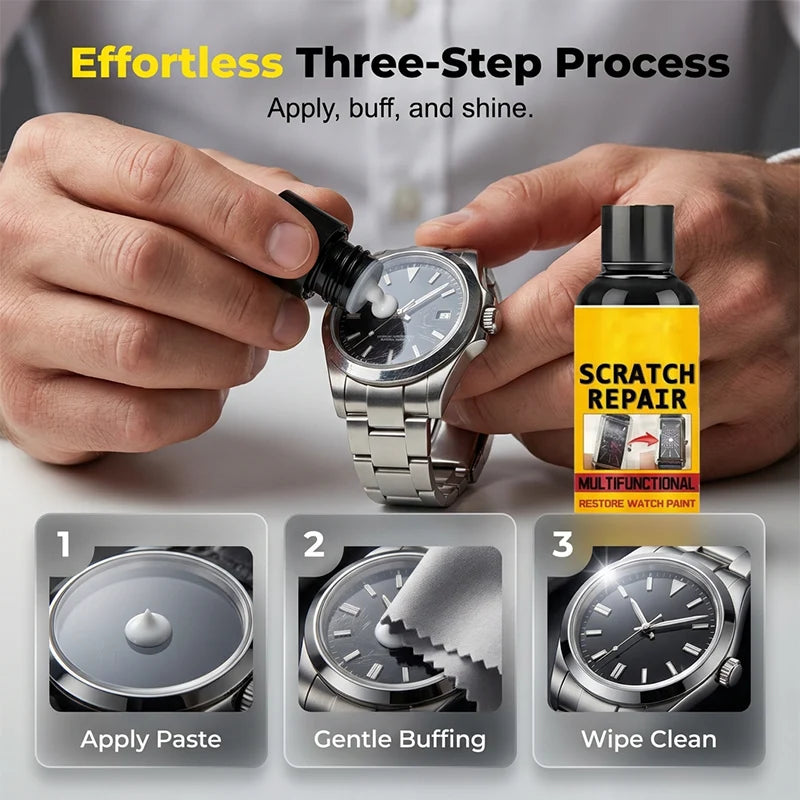 🔥 The scratch repair black technology auto body shops desperately want banned: erase car paint, watch, and screen scratches in 3 seconds!