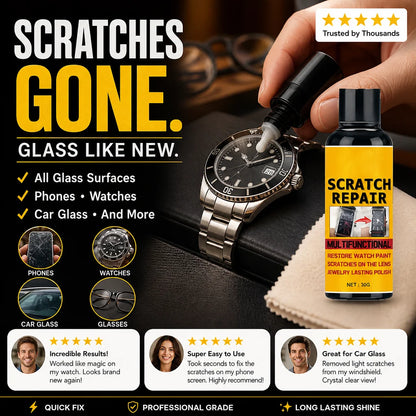 🔥 The scratch repair black technology auto body shops desperately want banned: erase car paint, watch, and screen scratches in 3 seconds!