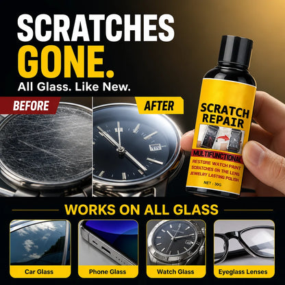 🚗🛡️ Limited-Time Offer Buy 2 Get 1 Free – Multipurpose Glass Scratch Repair Paste