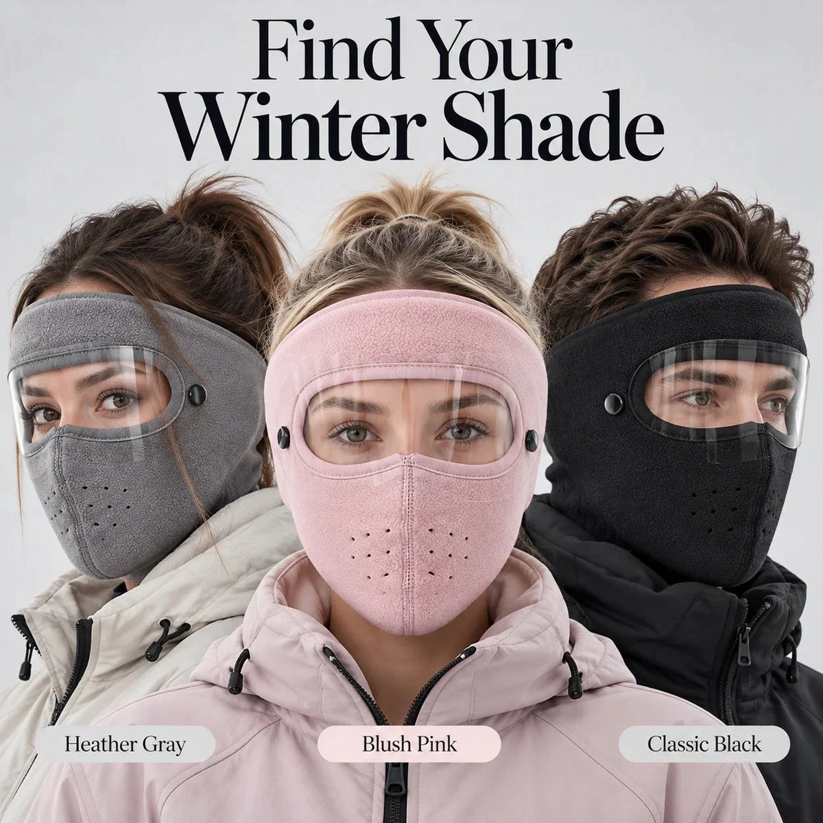 💥Buy 1, Get 1 Free ❄️ Winter Thermal Balaclava with Removable Shield
