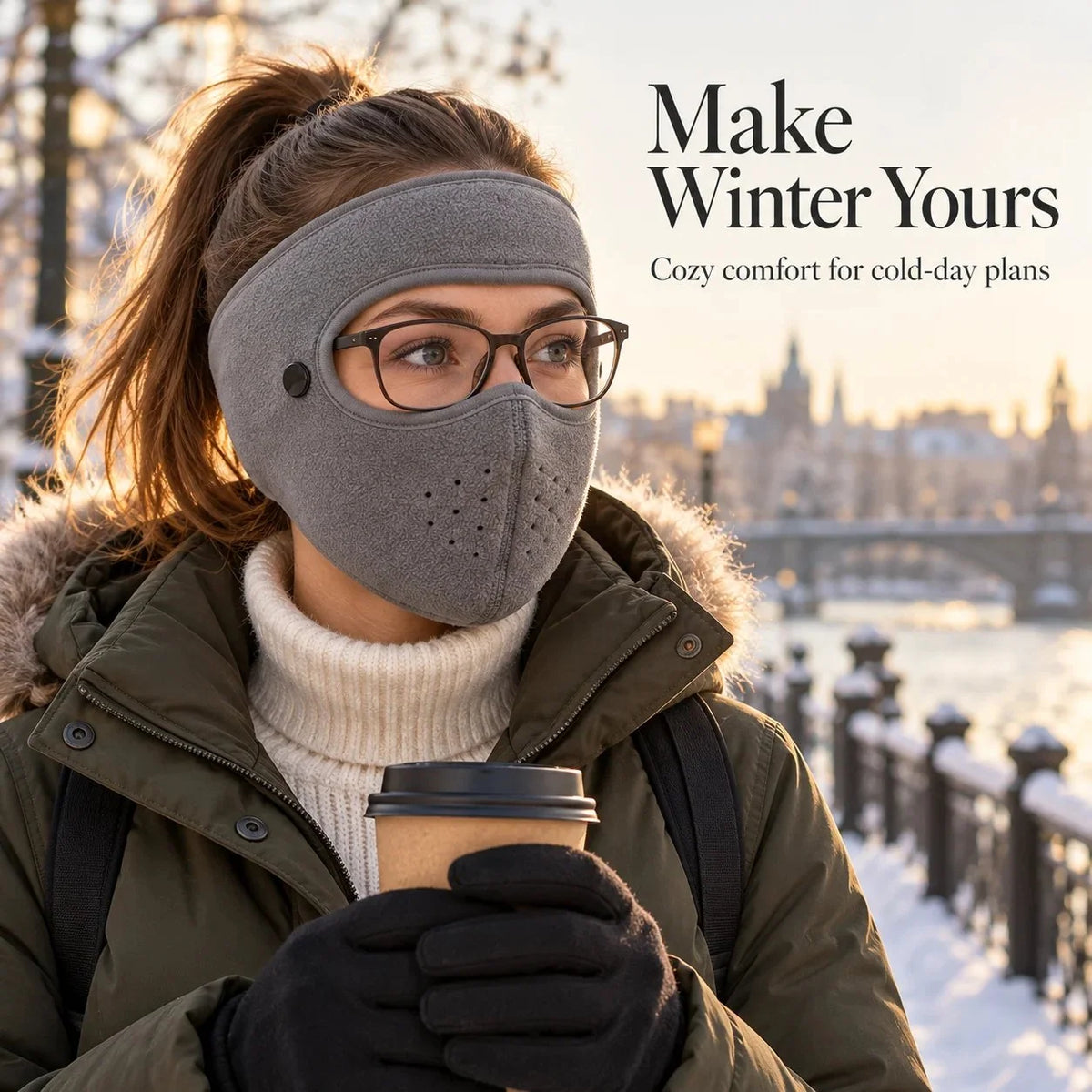 💥Buy 1, Get 1 Free ❄️ Winter Thermal Balaclava with Removable Shield
