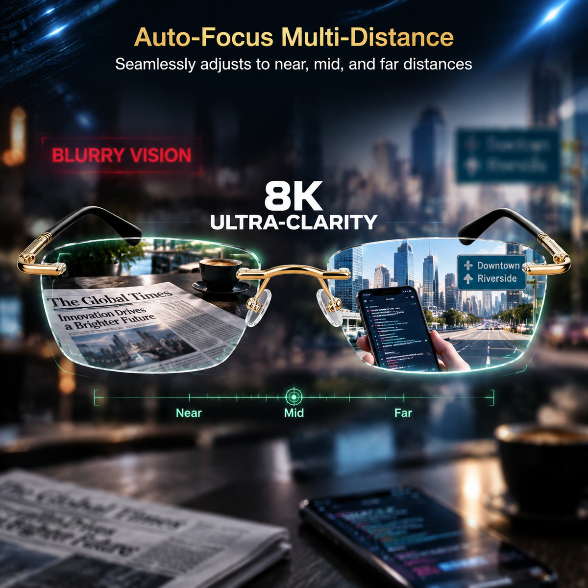 👓No eye exams, no lens replacements needed!🔥buy one and get one free🔥