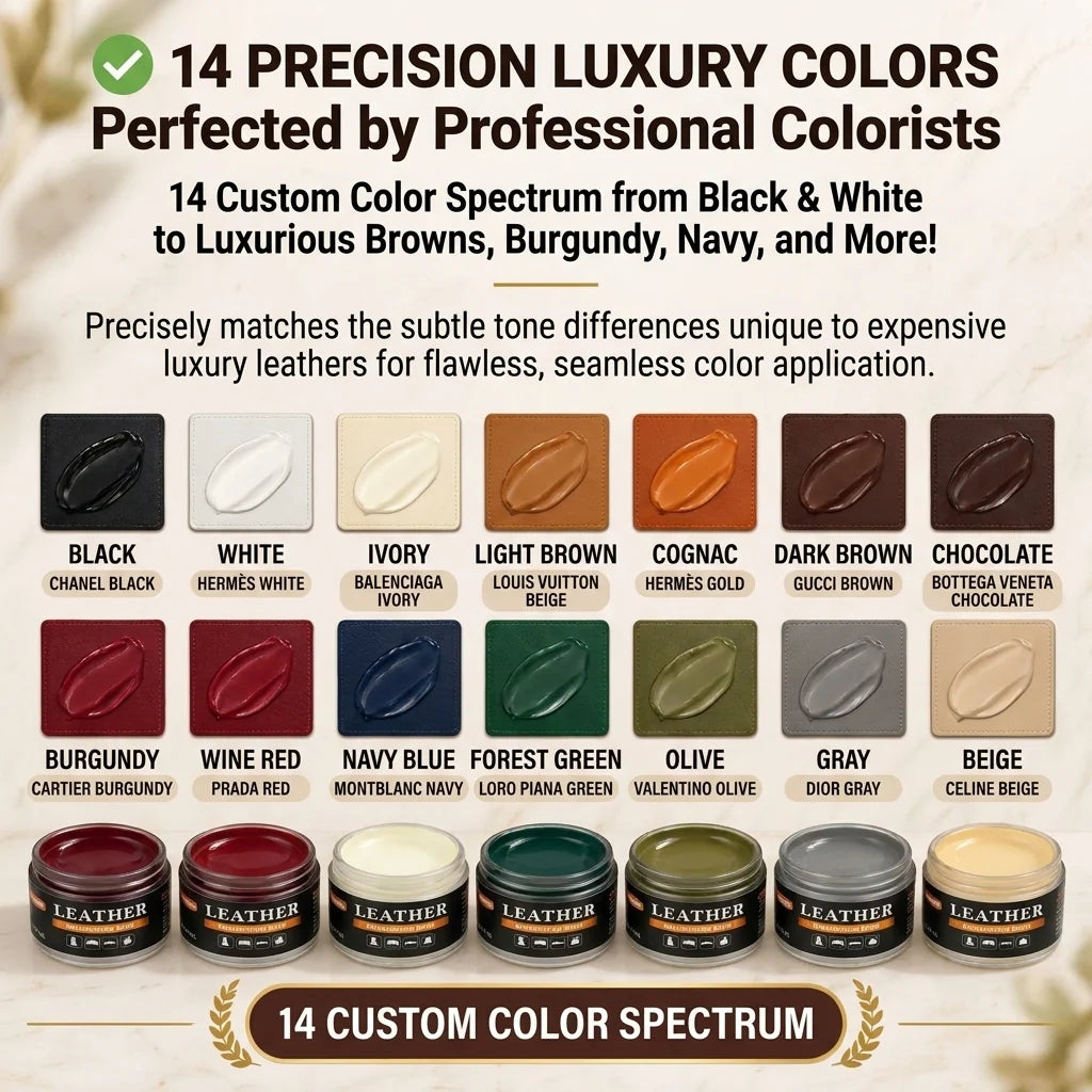 👜 Multi-Purpose Leather Repair Paste for Furniture, Shoes & Handbags
