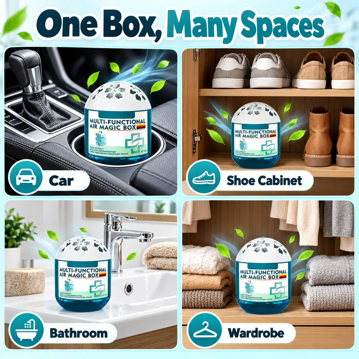 ✨Magic Bead Box | Odor & Dust Removal Beads, Freshen & Purify Air💨