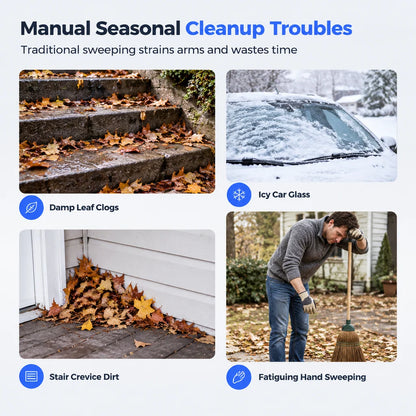 💥Last day, 50% off ✅Blow Away Leaves & Snow Instantly! Cordless Handheld Turbo Fan