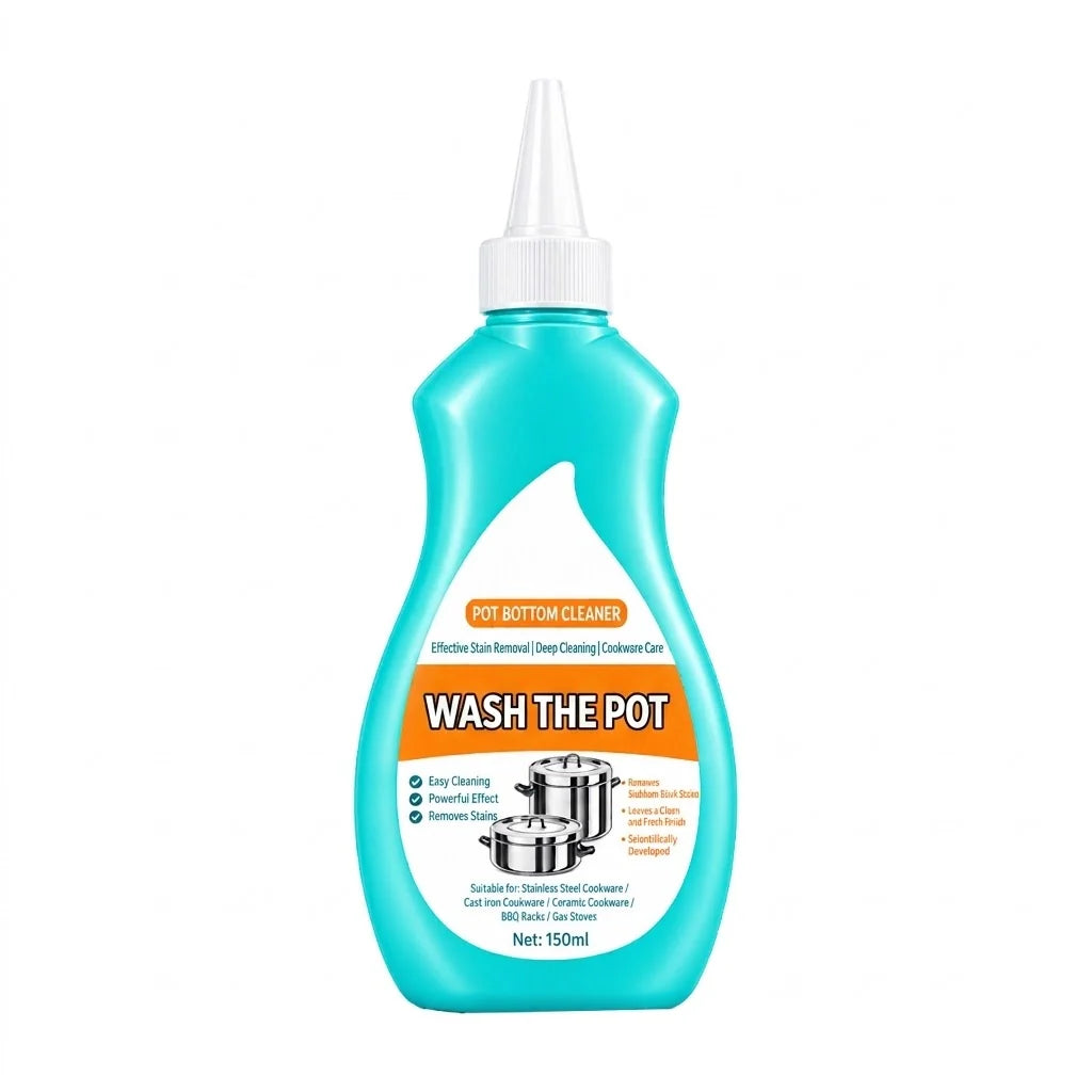 💥Buy 1, Get 1 Free 🍳Pot-bottom cleaner (150ml)—removes stubborn black grime