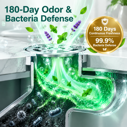 ✨Stop breaking your back scrubbing, and stop wasting hundreds on expensive plumbers! You don't even need to pour in harsh, dangerous chemicals! 🚿🧼