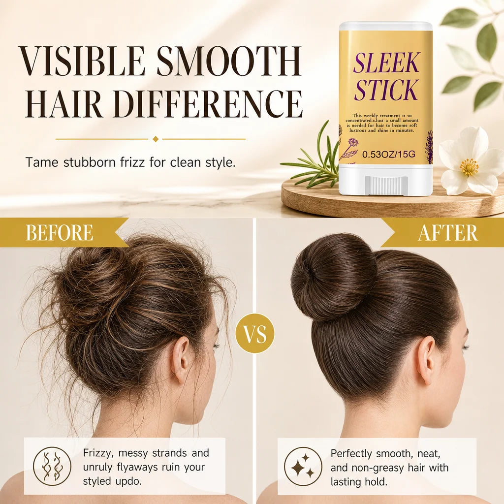 🏆Buy 1 Get 1 Free 🎉🎁Fresh Styling Stick for Flyaway Hair and Frizz Control