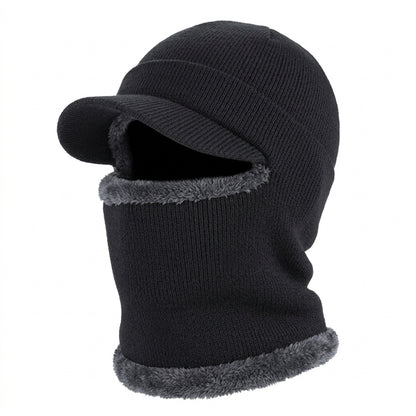 ❄️🧢 3-in-1 Winter Balaclava with Visor – Warm, thermal-protective hood that shields the head, neck, and face from cold, wind, and snow✨