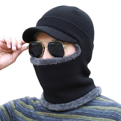 ❄️🧢 3-in-1 Winter Balaclava with Visor – Warm, thermal-protective hood that shields the head, neck, and face from cold, wind, and snow✨
