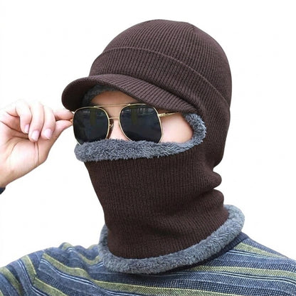 ❄️🧢 3-in-1 Winter Balaclava with Visor – Warm, thermal-protective hood that shields the head, neck, and face from cold, wind, and snow✨
