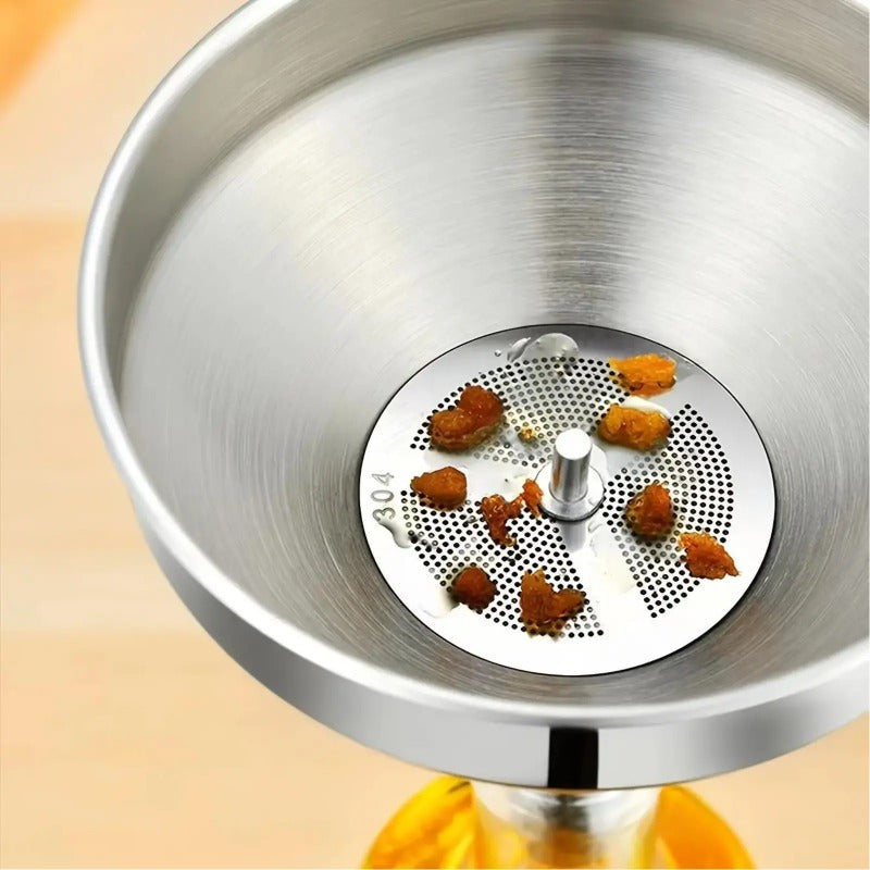 304 Stainless Steel Funnel Strainer