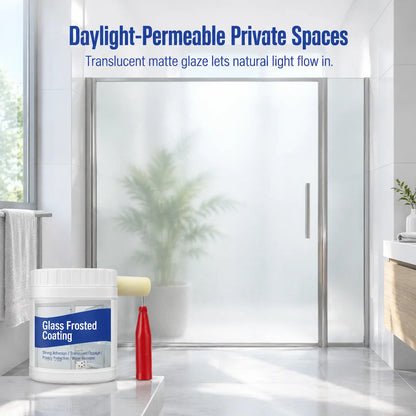🎁Frosted Glass Privacy Coating Kit – Water-Based Window Treatment