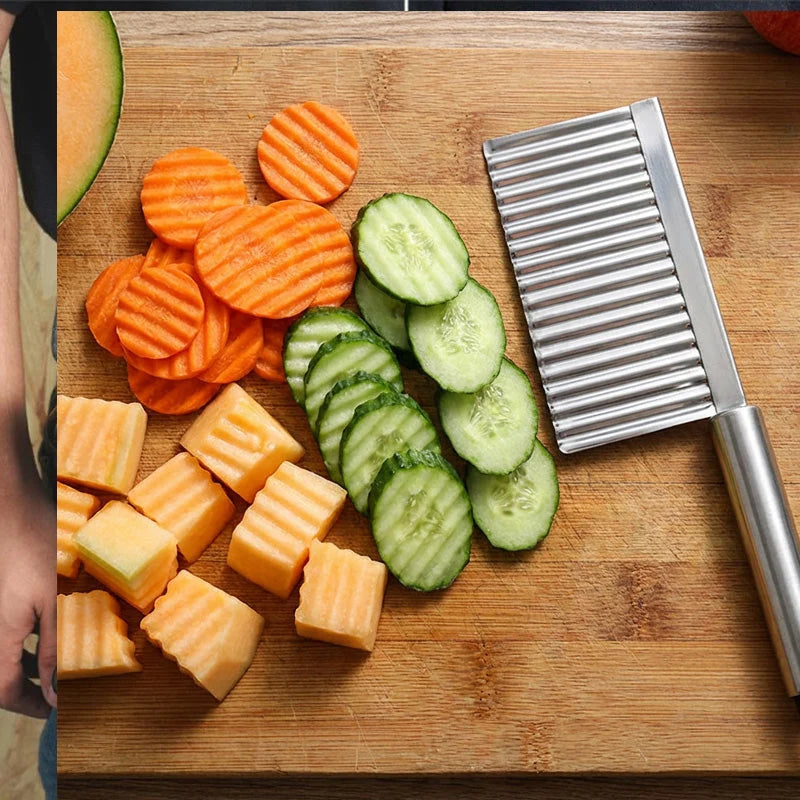 🔥Buy 1 Get 1 Free - Stainless Steel Crinkle Cut Knife