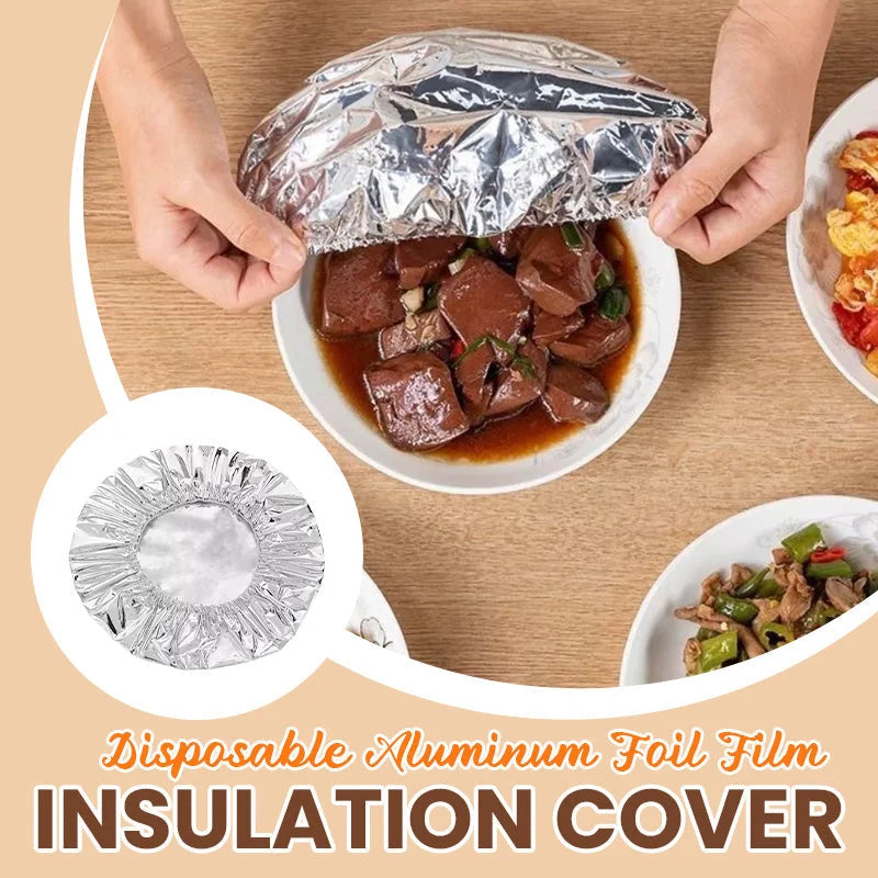 🍽️ Wiederverwendbare Aluminiumabdeckung für Speisen