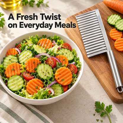 🔥Buy 1 Get 1 Free - Stainless Steel Crinkle Cut Knife