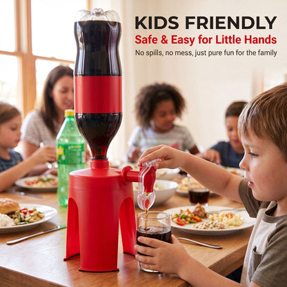 🎁🎉LAST DAY SALE 50% OFF🎉Water Extractor Large Bottle Soda Creative Switch Drinking Device Sprite Inverted Device Artifact Cola Household Carbonated Drink