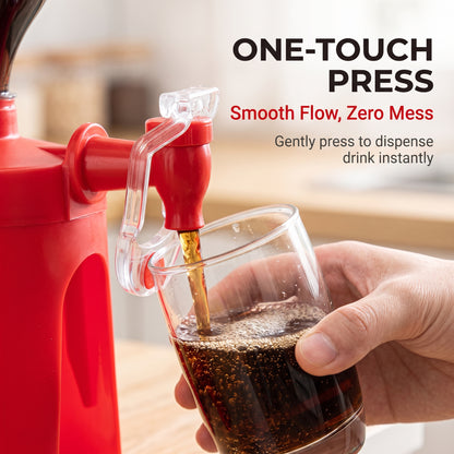 🎁🎉LAST DAY SALE 50% OFF🎉Water Extractor Large Bottle Soda Creative Switch Drinking Device Sprite Inverted Device Artifact Cola Household Carbonated Drink