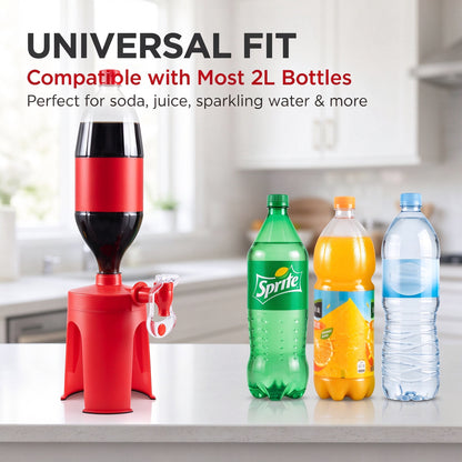 🎁🎉LAST DAY SALE 50% OFF🎉Water Extractor Large Bottle Soda Creative Switch Drinking Device Sprite Inverted Device Artifact Cola Household Carbonated Drink