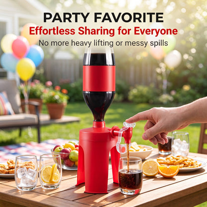 🎁🎉LAST DAY SALE 50% OFF🎉Water Extractor Large Bottle Soda Creative Switch Drinking Device Sprite Inverted Device Artifact Cola Household Carbonated Drink
