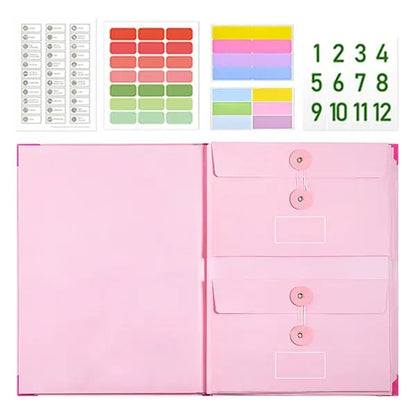 ✨Accordion File Organizer｜Store Passports, Birth Certificates & Important Papers