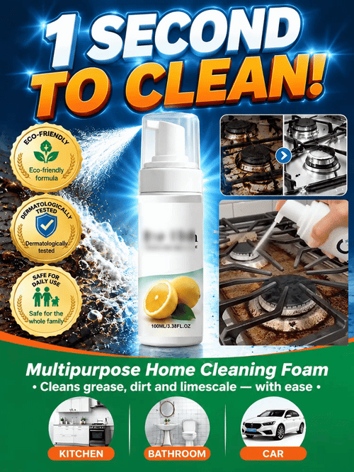 Multi-Purpose Foam Cleaning Spray