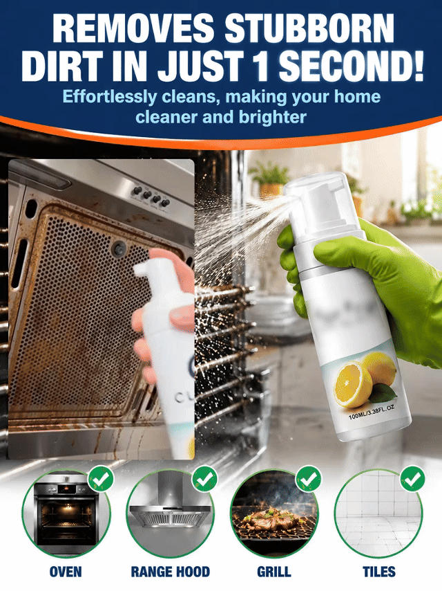 Multi-Purpose Foam Cleaning Spray