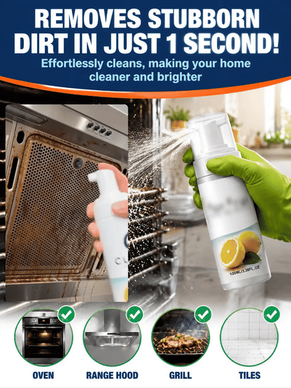 Multi-Purpose Foam Cleaning Spray