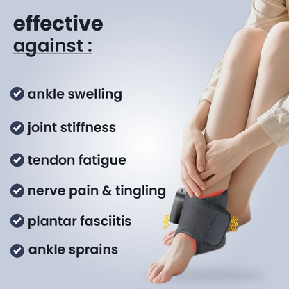 👣 3-in-1 Foot & Ankle Massager – Soothe Pain, Fatigue & Swelling at Home