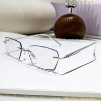 Smart photochromic zoom anti-blue light reading glasses