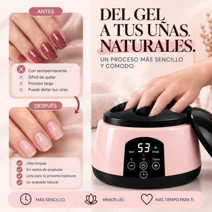 💅 Heated Vapor Gel Nail Remover – Easier At-Home Manicure Removal